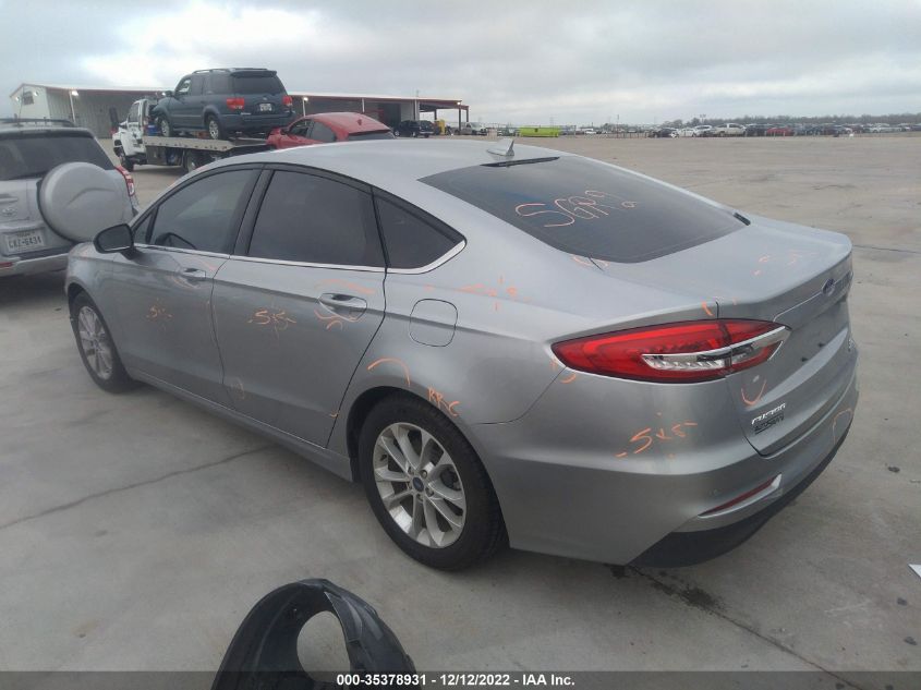 2020 FORD FUSION SE VIN: 3FA6P0HD3LR254499