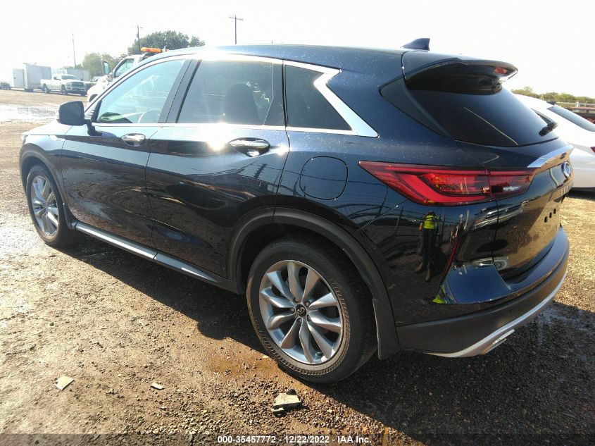 2022 INFINITI QX50 PURE VIN: 3PCAJ5AA5NF107561