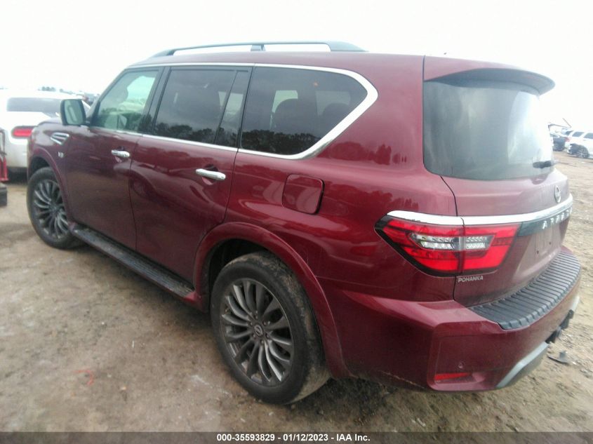 2021 NISSAN ARMADA PLATINUM VIN: JN8AY2CD5M9661908