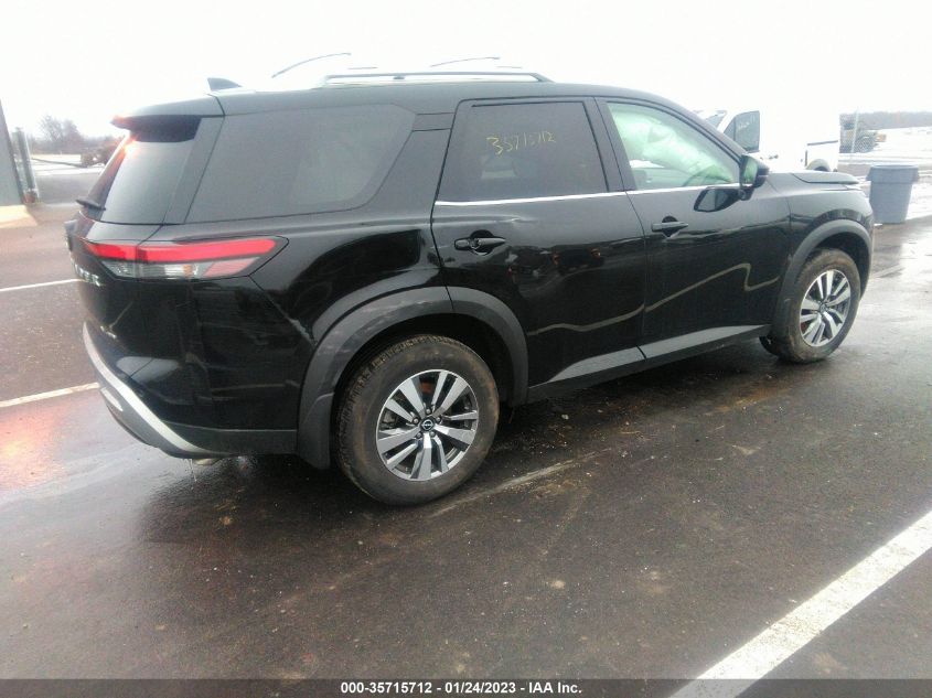 2022 NISSAN PATHFINDER SL VIN: 5N1DR3CCXNC244416