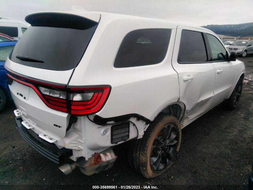 2021 DODGE DURANGO GT VIN: 1C4RDJDG7MC792726