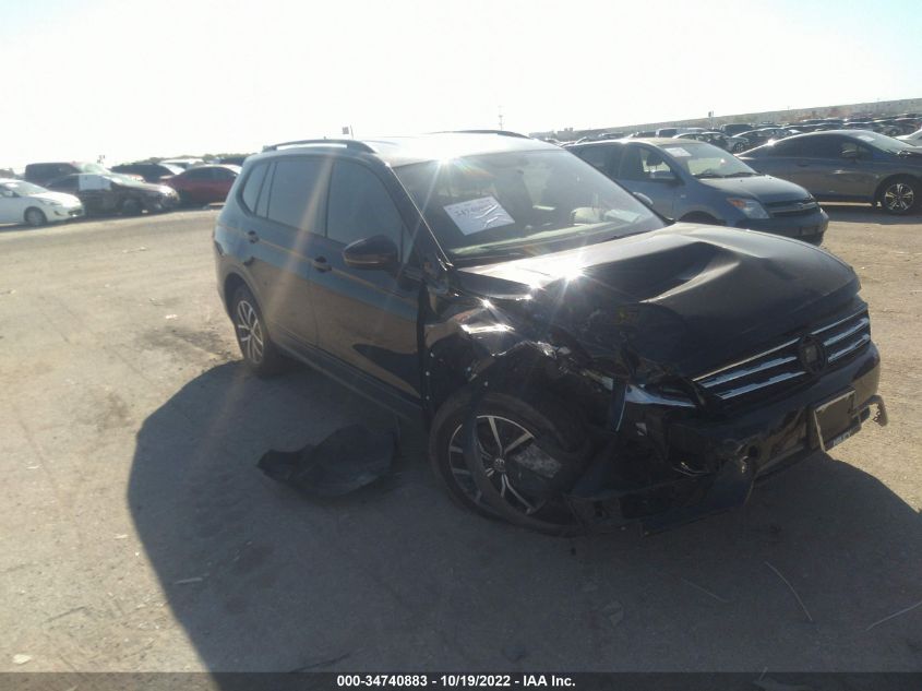2021 VOLKSWAGEN TIGUAN S VIN: 3VV1B7AX7MM003436