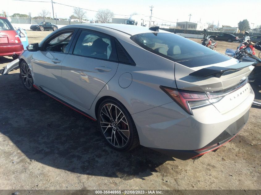 2023 HYUNDAI ELANTRA N VIN: KMHLW4AKXPU009869