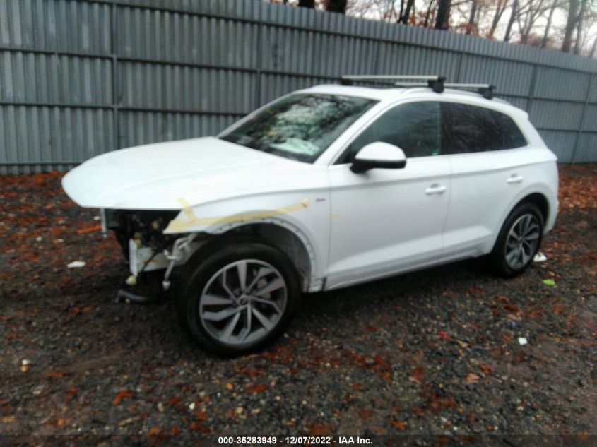 2022 AUDI Q5 S LINE PREMIUM PLUS VIN: WA1EAAFY1N2020088