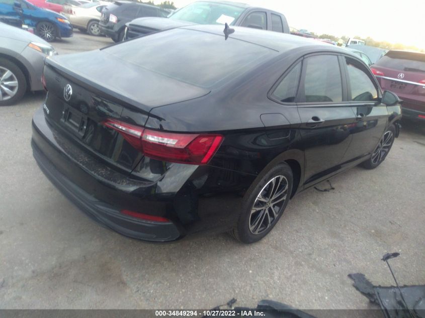 2022 VOLKSWAGEN JETTA SPORT VIN: 3VWBM7BU5NM031462