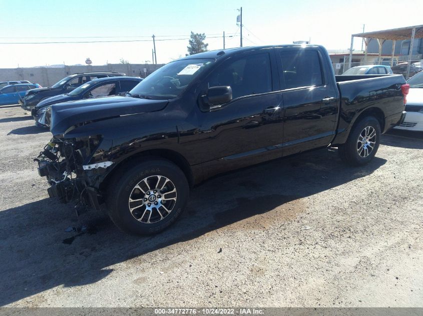 2021 NISSAN TITAN SV VIN: 1N6AA1EF7MN508735