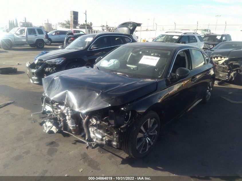 2022 HONDA CIVIC SEDAN EX VIN: JHMFE1F71NX005162