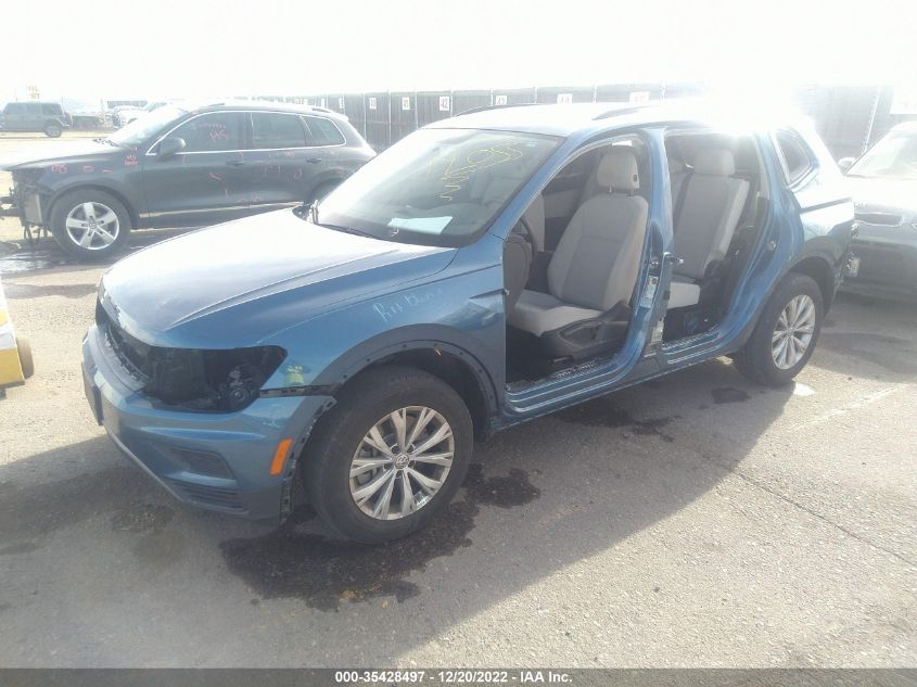 2020 VOLKSWAGEN TIGUAN S VIN: 3VV1B7AXXLM165737