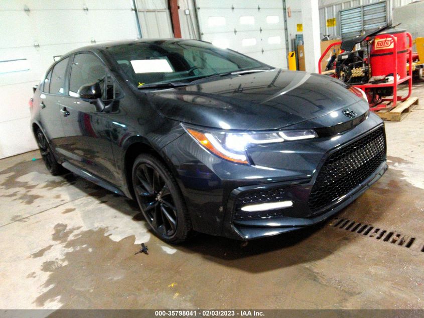 2022 TOYOTA COROLLA SE/SE NIGHTSHADE/APEX SE VIN: 5YFS4MCEXNP106058