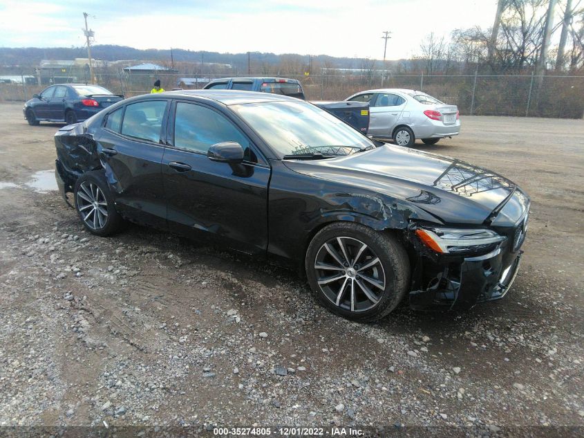 2022 VOLVO S60 MOMENTUM/INSCRIPTION VIN: 7JRL12TZ9NG174035