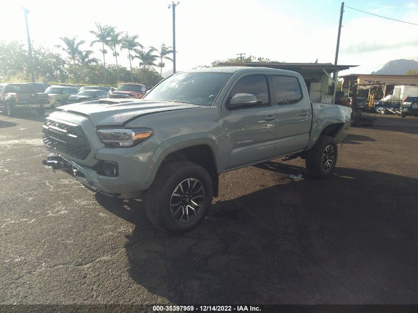 2022 TOYOTA TACOMA 4WD SR/SR5/TRD SPORT VIN: 3TYCZ5ANXNT100013