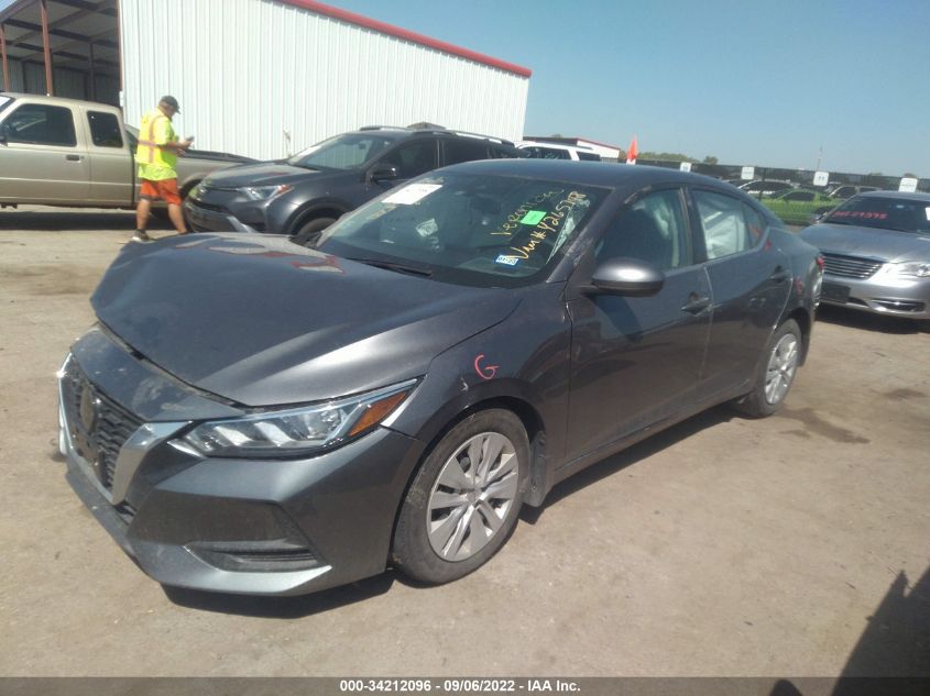 2021 NISSAN SENTRA S VIN: 3N1AB8BV2MY265748