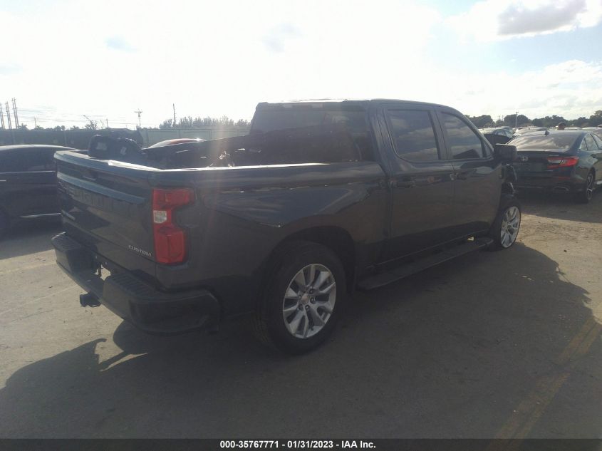 2022 CHEVROLET SILVERADO 1500 LTD CUSTOM VIN: 3GCPWBEK6NG126255