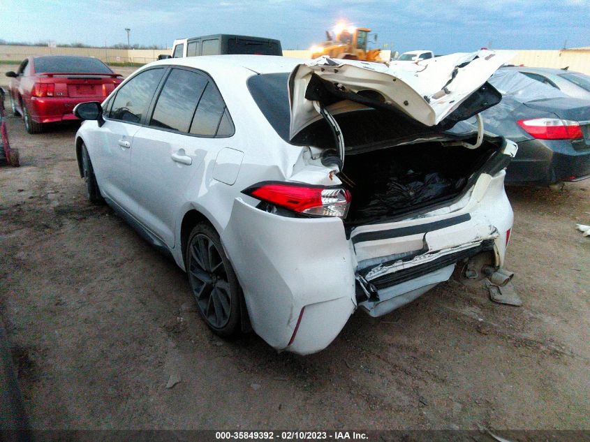 2022 TOYOTA COROLLA SE/SE NIGHTSHADE/APEX SE VIN: JTDS4MCE9NJ083439