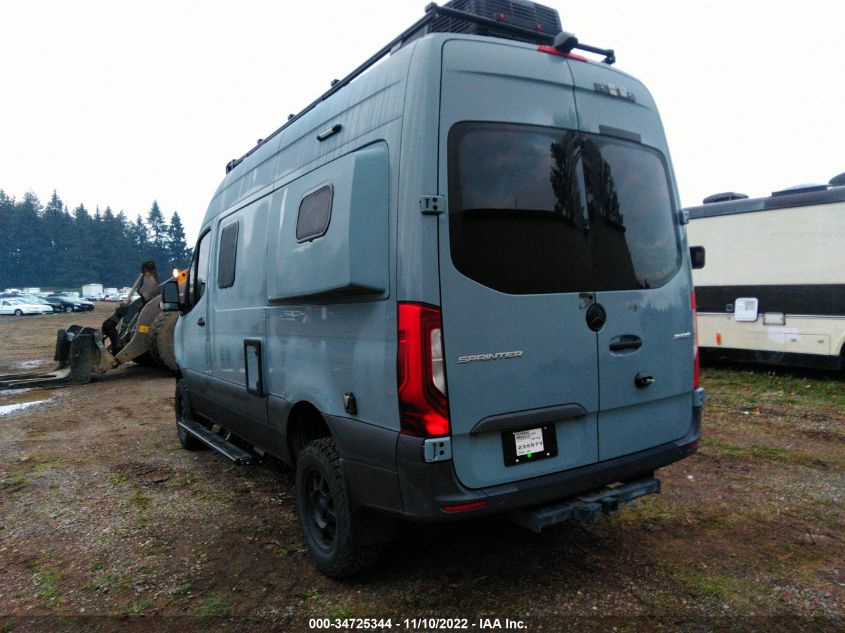 2020 MERCEDES-BENZ SPRINTER VAN VIN: W1W4EBVY1LP307142