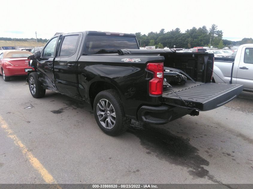 2021 CHEVROLET SILVERADO 1500 RST VIN: 1GCUYEED6MZ253943
