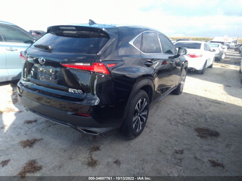 2021 LEXUS NX NX 300 F SPORT VIN: JTJSARDZ8M2261385