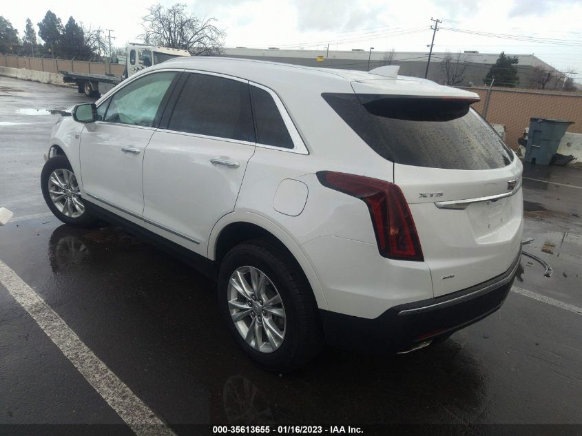 2022 CADILLAC XT5 AWD LUXURY VIN: 1GYKNBR40NZ150876