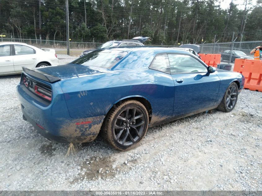 2021 DODGE CHALLENGER GT VIN: 2C3CDZJG4MH655401