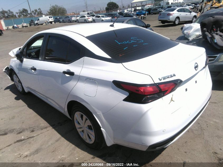 2021 NISSAN VERSA S VIN: 3N1CN8DV9ML917839