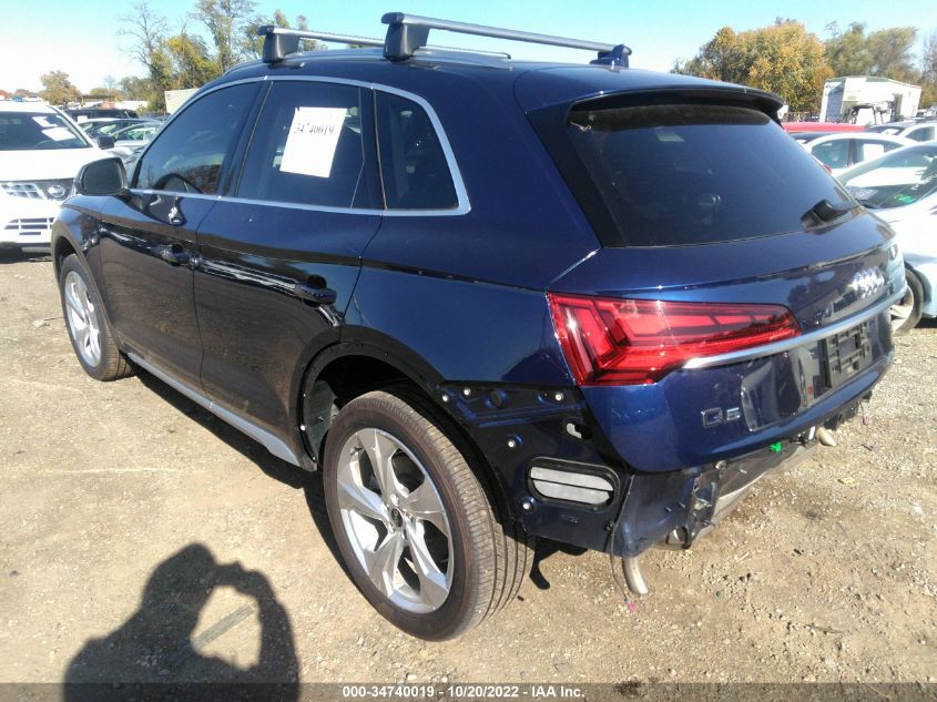 2021 AUDI Q5 PRESTIGE VIN: WA1CAAFY4M2028725