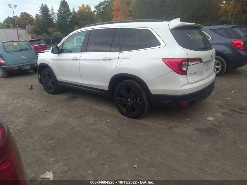2021 HONDA PILOT SPECIAL EDITION VIN: 5FNYF6H27MB062710