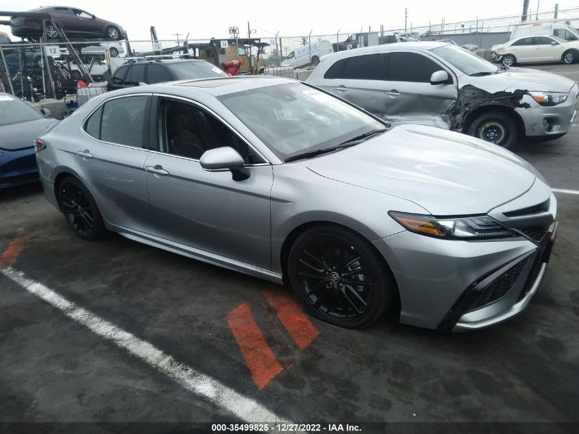 2022 TOYOTA CAMRY HYBRID XSE VIN: 4T1K31AK4NU595906