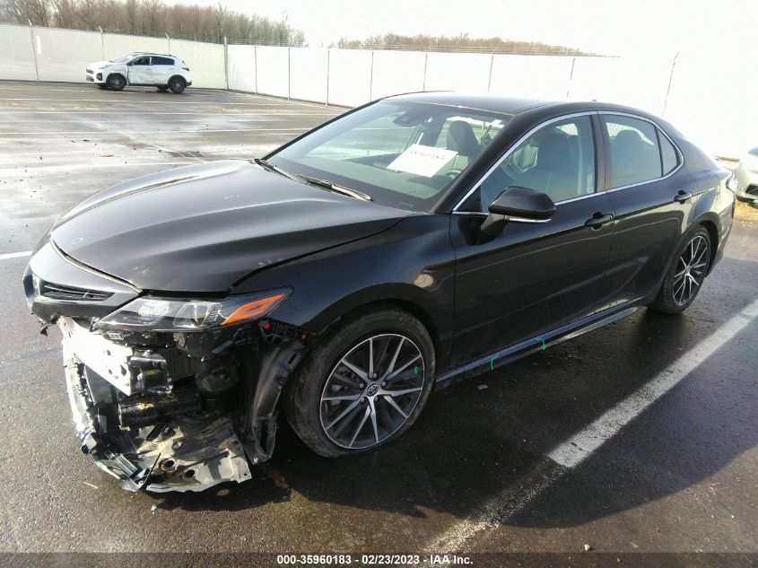 2022 TOYOTA CAMRY SE VIN: 4T1G11AK7NU052433