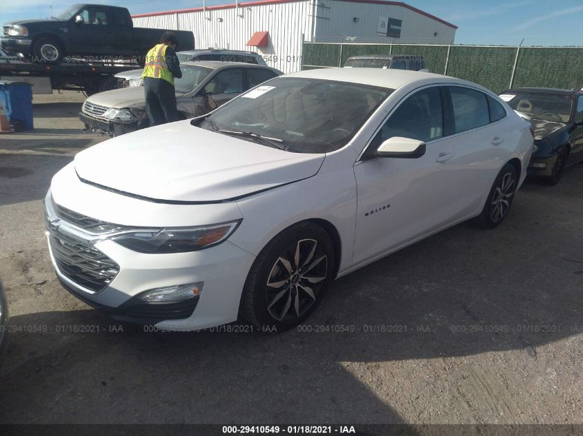 2020 CHEVROLET MALIBU RS VIN: 1G1ZG5ST5LF134696