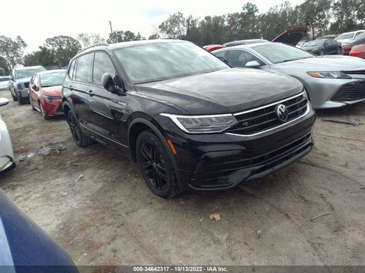 2022 VOLKSWAGEN TIGUAN SE R-LINE BLACK VIN: 3VVCB7AX4NM079531