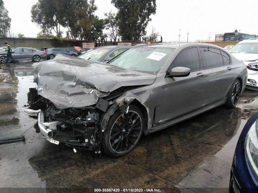 2022 BMW 7 SERIES 740I VIN: WBA7T2C0XNCJ53498