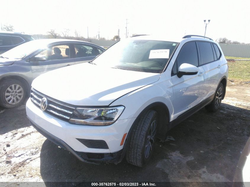 2021 VOLKSWAGEN TIGUAN S VIN: 3VV1B7AX3MM054769