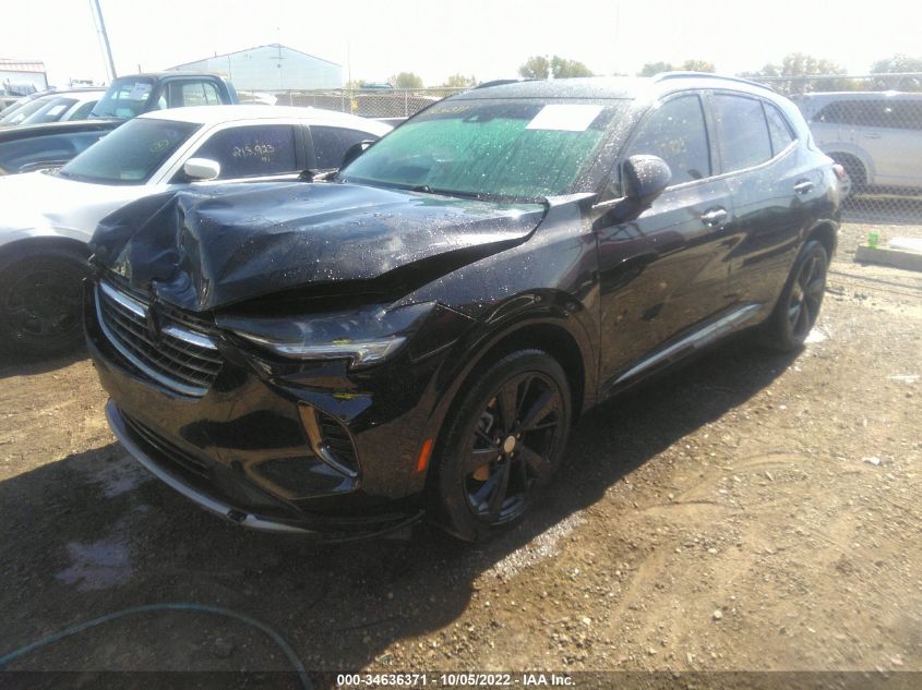 2021 BUICK ENVISION PREFERRED VIN: LRBAZLR41MD177252