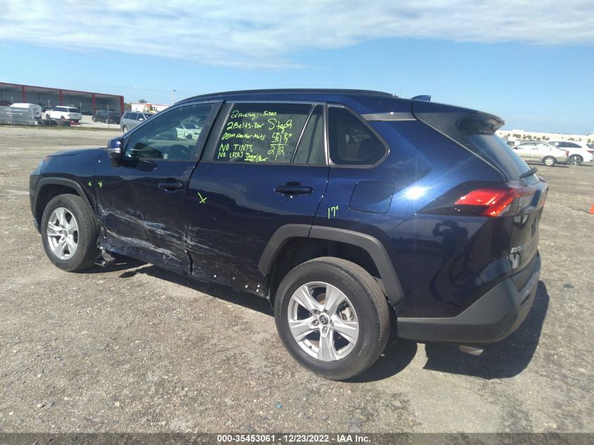 2021 TOYOTA RAV4 XLE VIN: 2T3W1RFV8MW144332