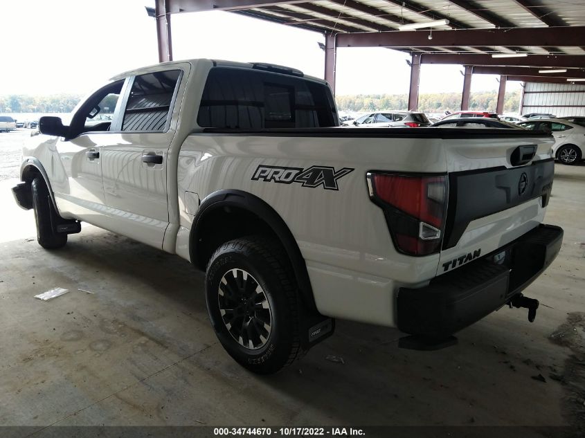 2021 NISSAN TITAN PRO-4X VIN: 1N6AA1ED1MN533998