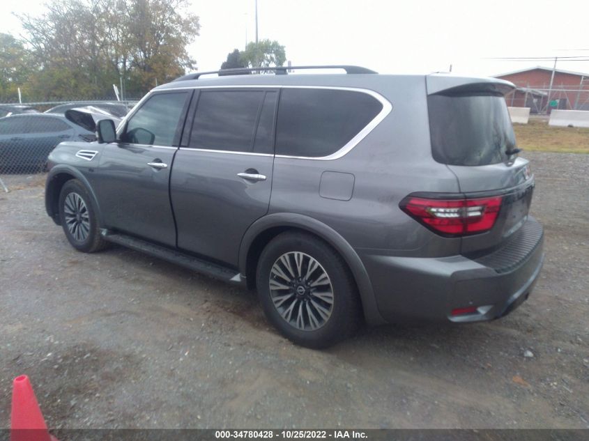 2021 NISSAN ARMADA SL VIN: JN8AY2BA7M9373511