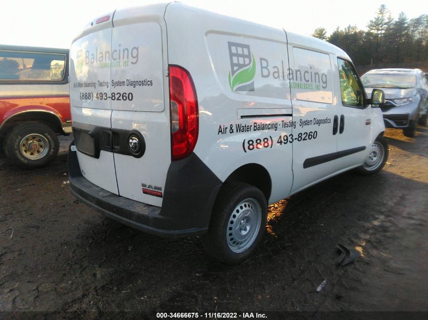 2021 RAM PROMASTER CITY TRADESMAN VIN: ZFBHRFAB7M6T44782