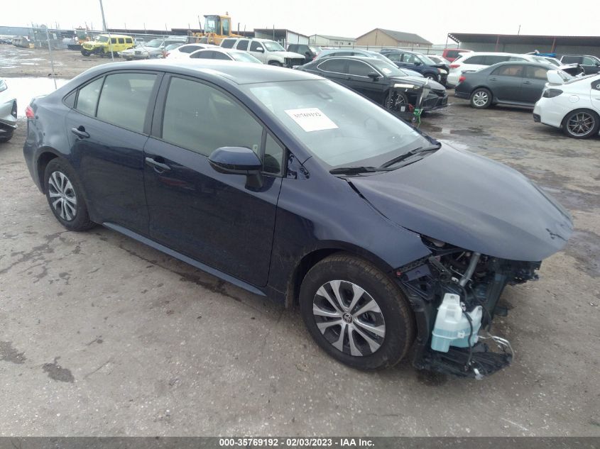 2022 TOYOTA COROLLA HYBRID LE VIN: JTDEAMDE4NJ062115