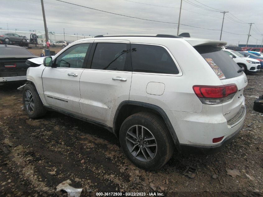 2022 JEEP GRAND CHEROKEE WK LIMITED VIN: 1C4RJFBG7NC165051