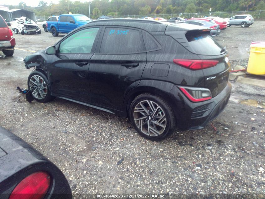 2022 HYUNDAI KONA N LINE VIN: KM8K33A32NU900503