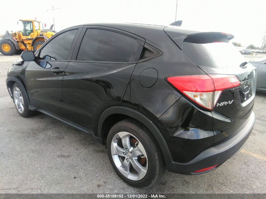 2020 HONDA HR-V LX VIN: 3CZRU5H33LG700015