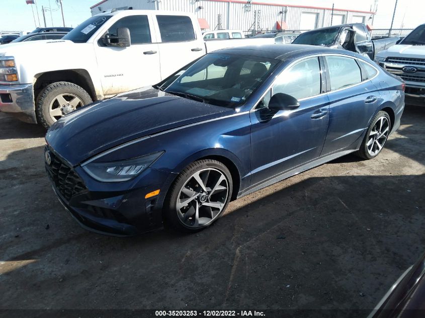 2021 HYUNDAI SONATA SEL PLUS VIN: 5NPEJ4J28MH130269