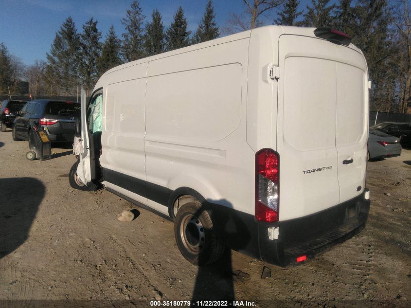 2021 FORD TRANSIT CARGO VAN VIN: 1FTBR1C88MKA33800
