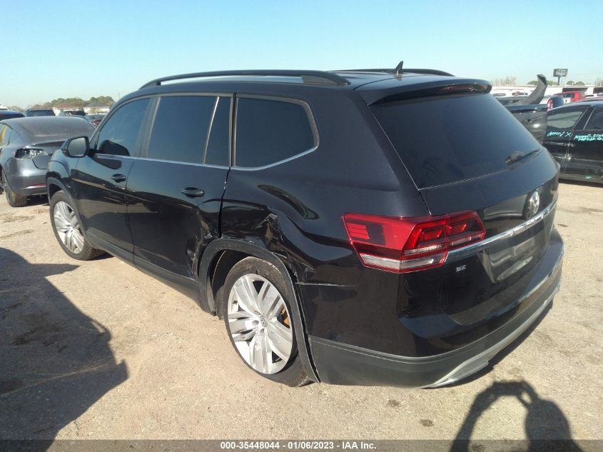 2020 VOLKSWAGEN ATLAS 2.0T SE W/TECHNOLOGY VIN: 1V2WP2CA7LC500437