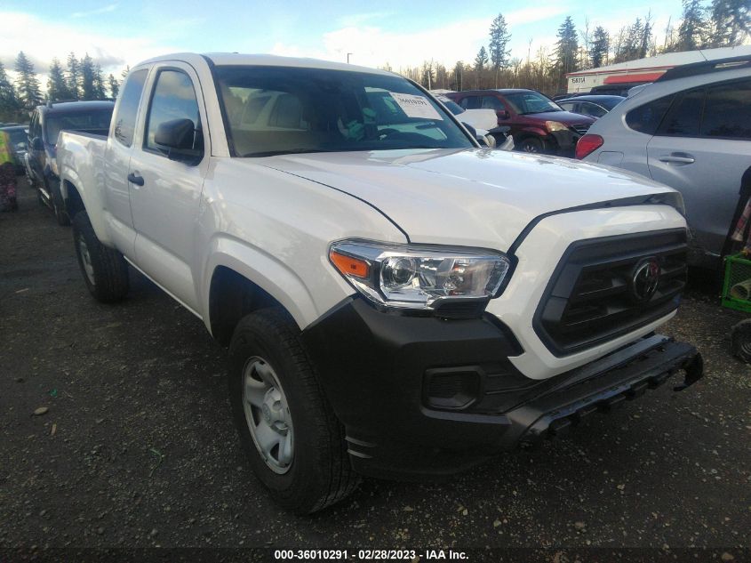 2022 TOYOTA TACOMA 2WD SR/SR5 VIN: 3TYRX5GN8NT058531