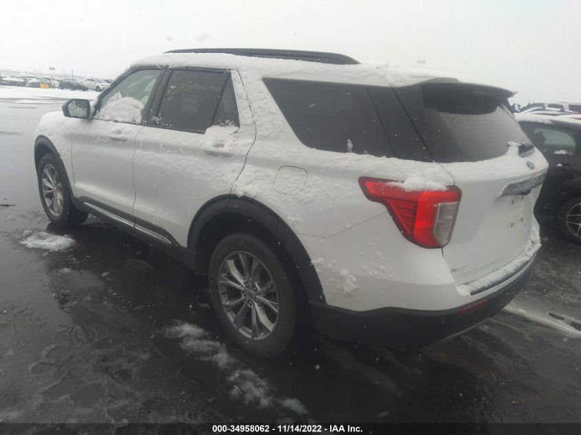 2020 FORD EXPLORER XLT VIN: 1FMSK8DH4LGC57462