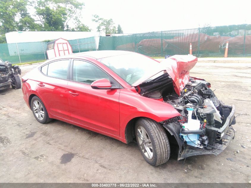 2020 HYUNDAI ELANTRA SEL VIN: 5NPD84LF7LH534315