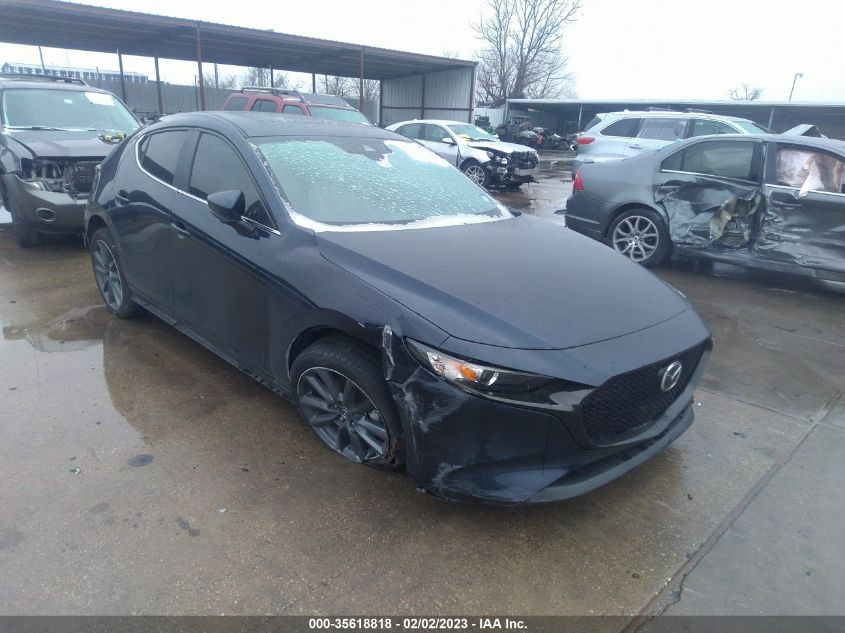 2021 MAZDA MAZDA3 HATCHBACK PREFERRED VIN: JM1BPBLL0M1403983