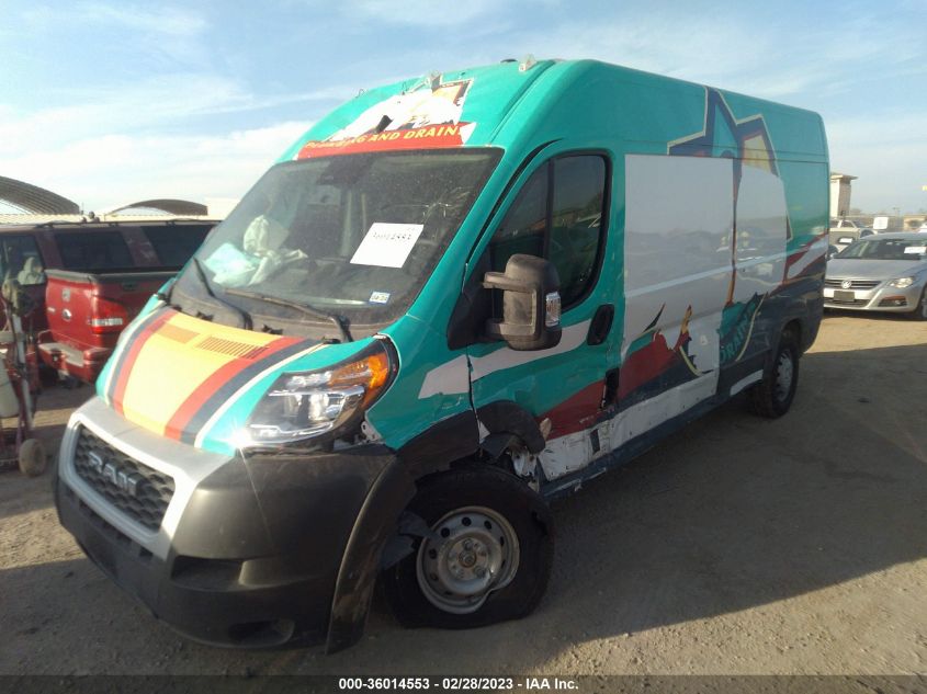 2022 RAM PROMASTER CARGO VAN VIN: 3C6LRVDGXNE119994