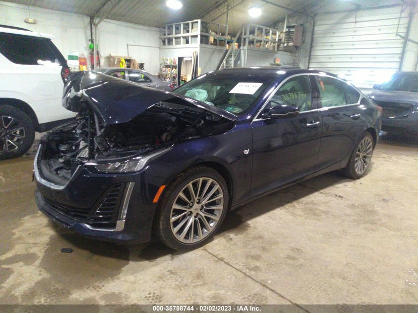 2021 CADILLAC CT5 PREMIUM LUXURY VIN: 1G6DT5RW4M0118767